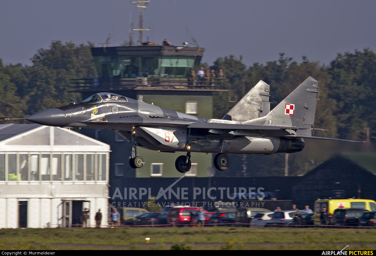Poland - Air Force 67 aircraft at Kleine Brogel