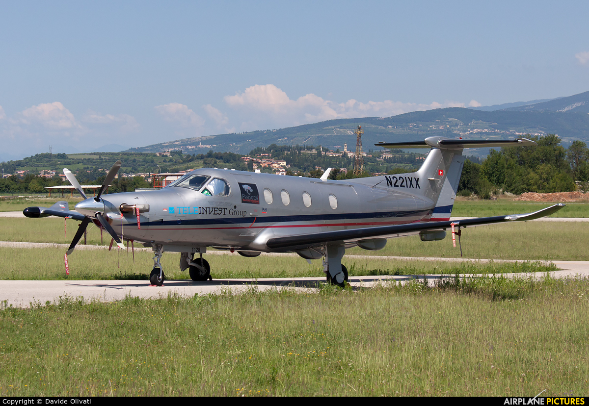 Private N221XX aircraft at Verona - Boscomantico