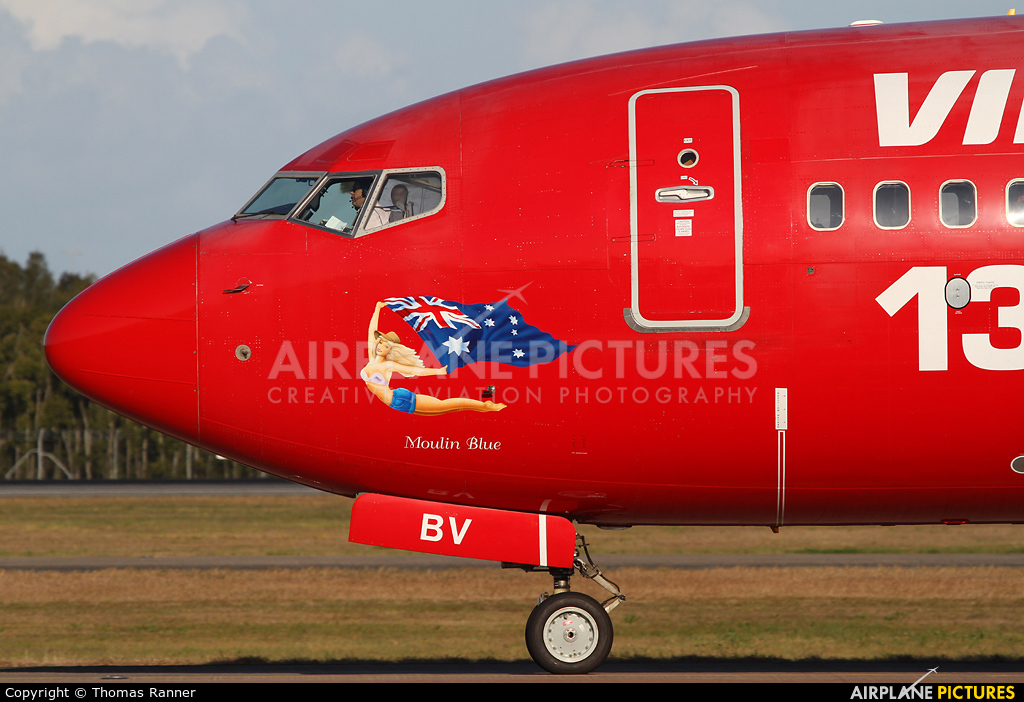 Virgin Blue VH-VBV aircraft at Brisbane, QLD