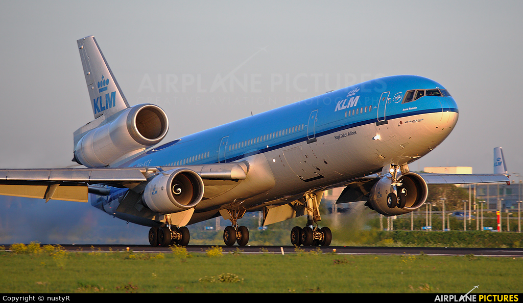 KLM PH-KCF aircraft at Amsterdam - Schiphol