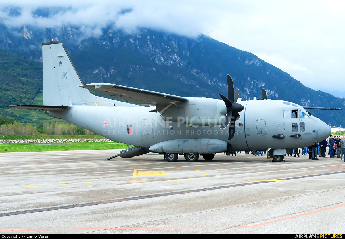 Italy - Air Force MM62250 aircraft at Trento - Mattarello