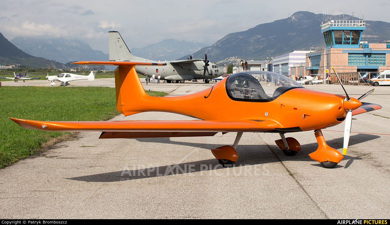 Private I-9503 aircraft at Trento - Mattarello