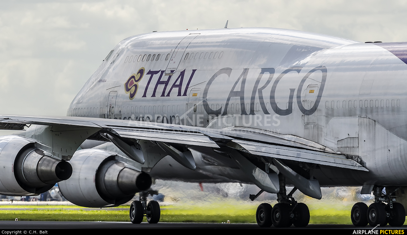 Thai Cargo HS-TGJ aircraft at Amsterdam - Schiphol