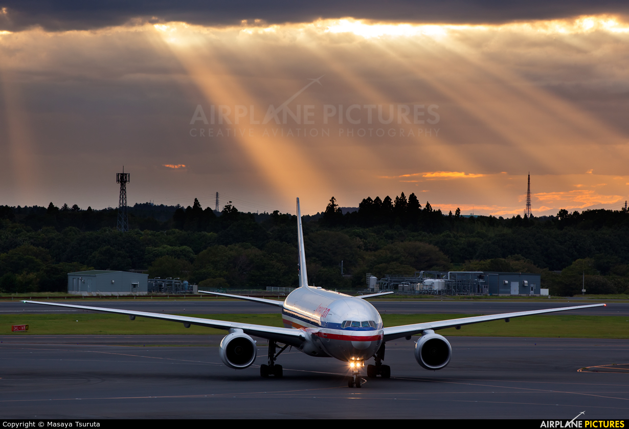 American Airlines N777AN aircraft at Tokyo - Narita Intl