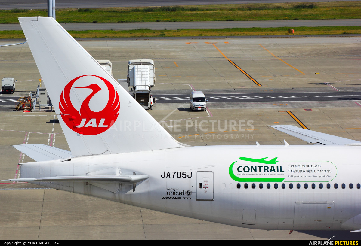 JAL - Japan Airlines JA705J aircraft at Tokyo - Haneda Intl