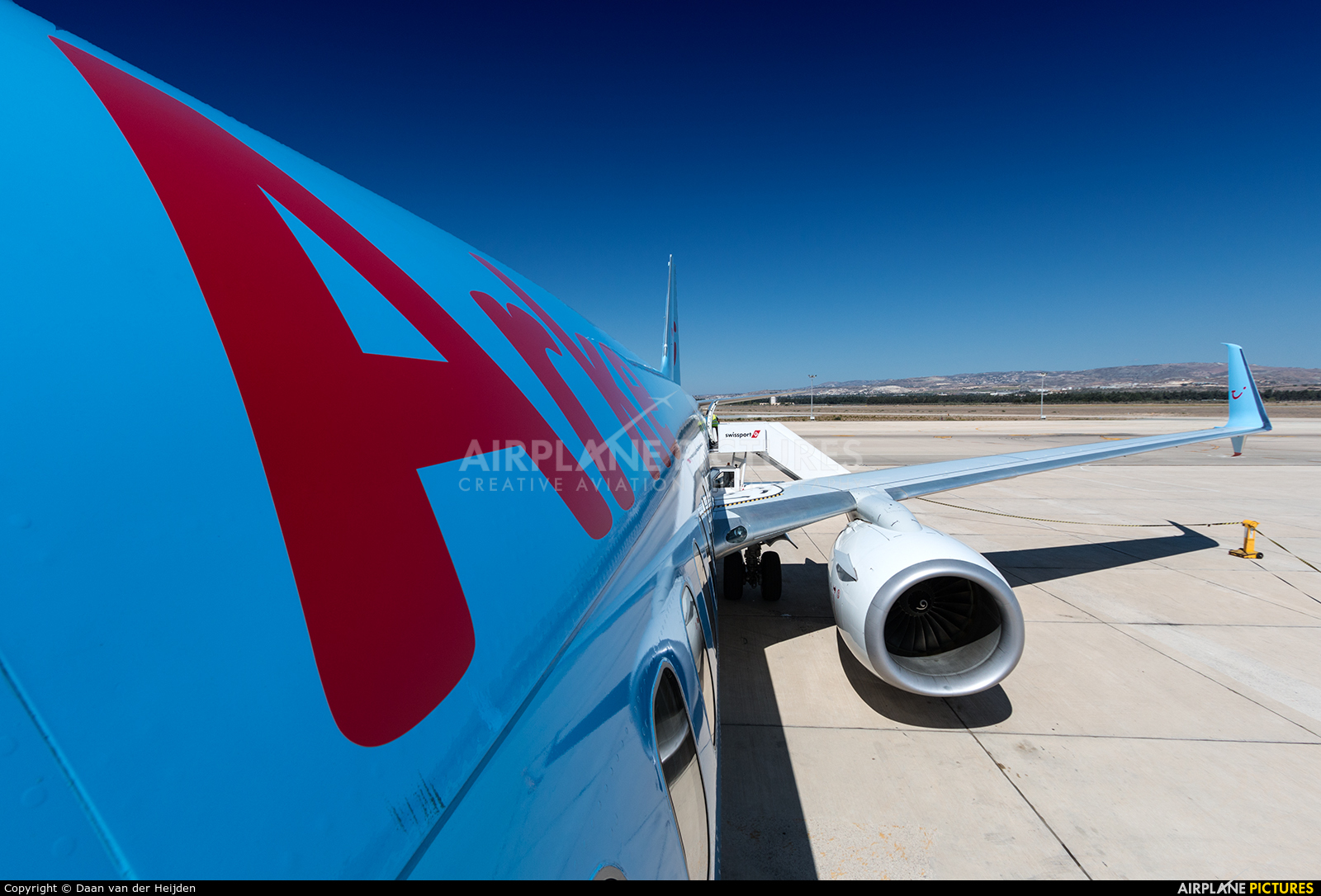Arke/Arkefly PH-TFF aircraft at Paphos