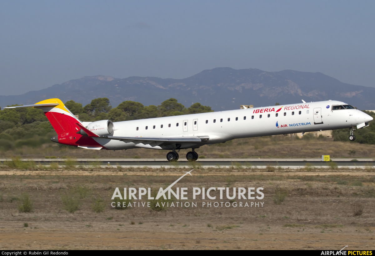Air Nostrum - Iberia Regional EC-JZT aircraft at Palma de Mallorca