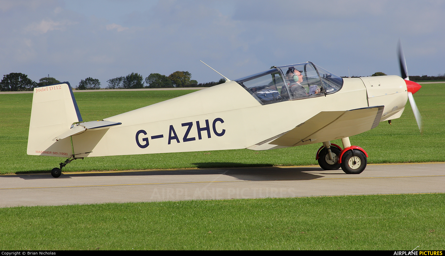 Private G-AZHC aircraft at Northampton / Sywell