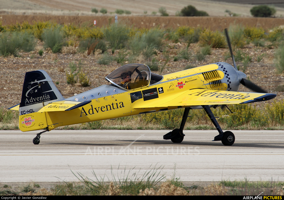 Adventia EC-HGL aircraft at Madrid - Torrejon