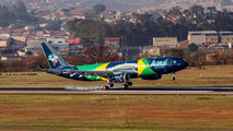 Azul's 2nd A330-200 in special Brazilian flag livery title=