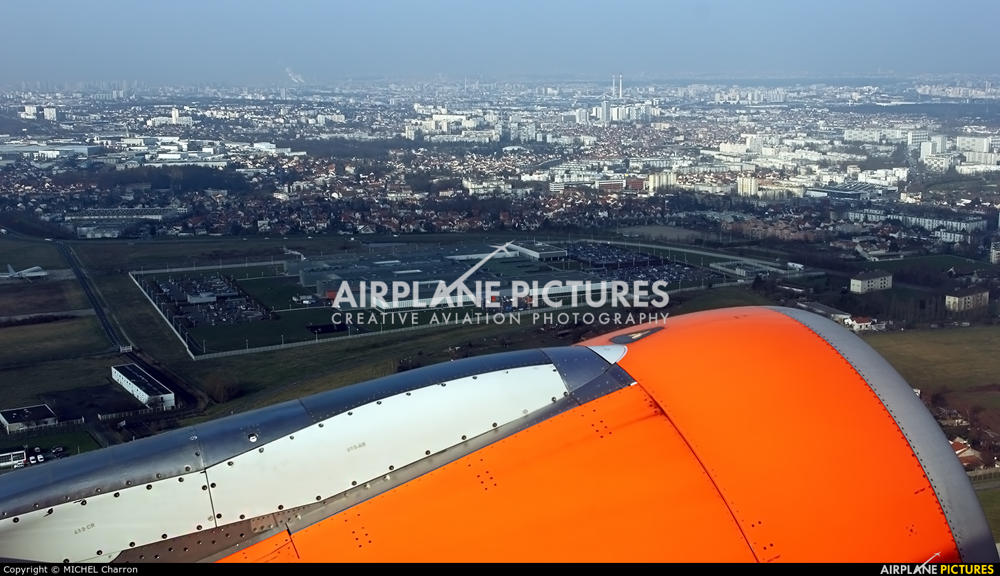 easyJet G-EZAT aircraft at In Flight - France