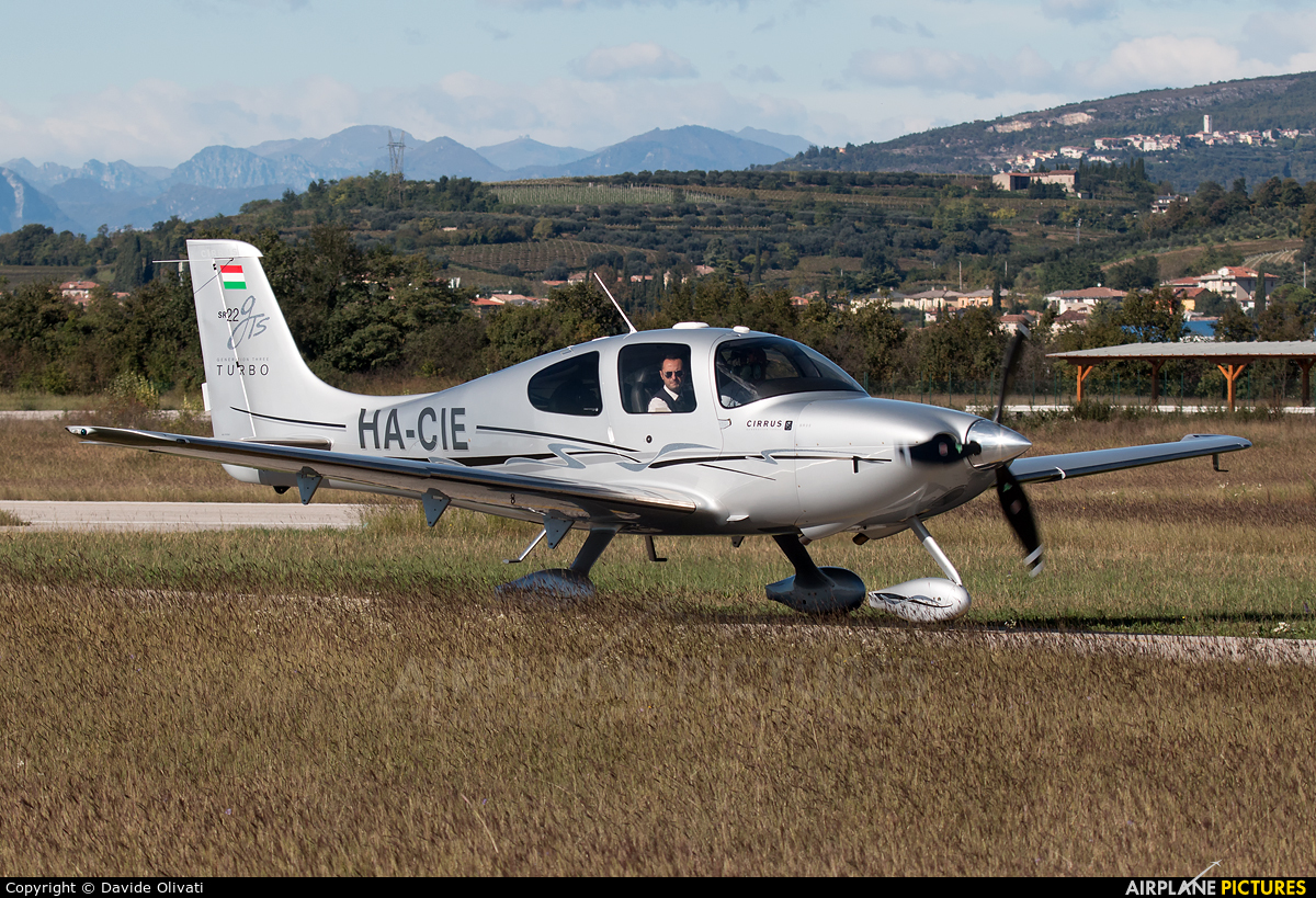 Private HA-CIE aircraft at Verona - Boscomantico