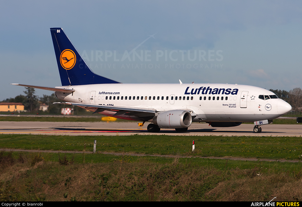 Lufthansa D-ABIH aircraft at Bologna - Borgo Panigale