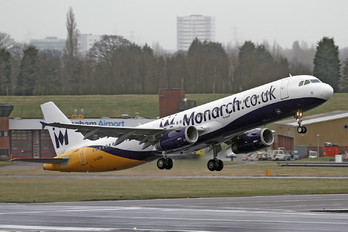 G-OZBS - Monarch Airlines Airbus A321