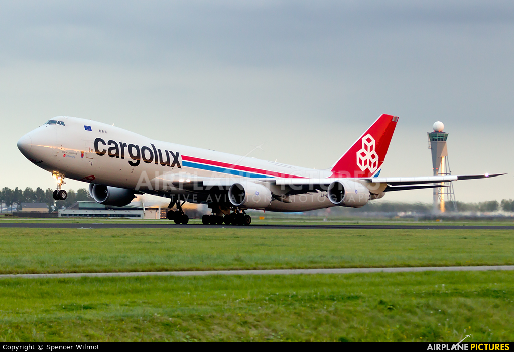 Cargolux LX-VCD aircraft at Amsterdam - Schiphol