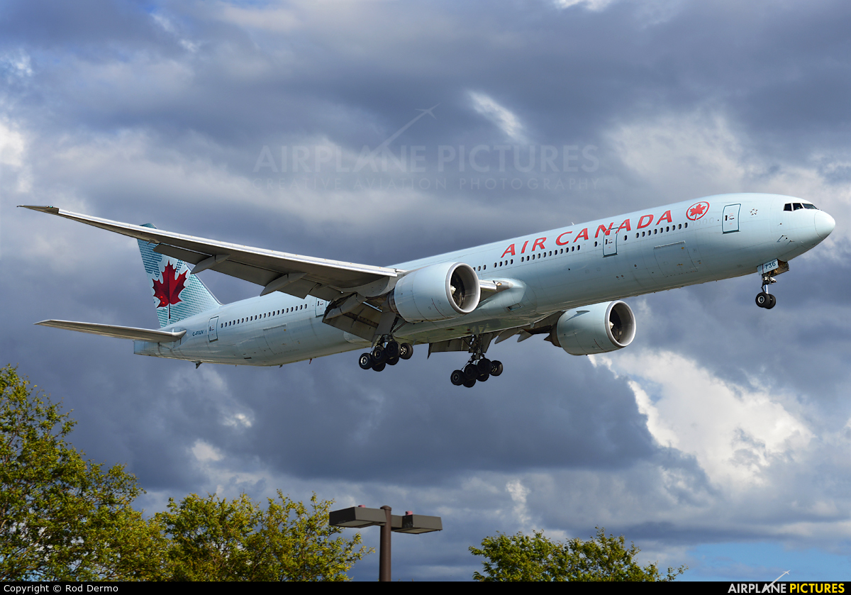 Air Canada C-FIUV aircraft at Toronto - Pearson Intl, ON