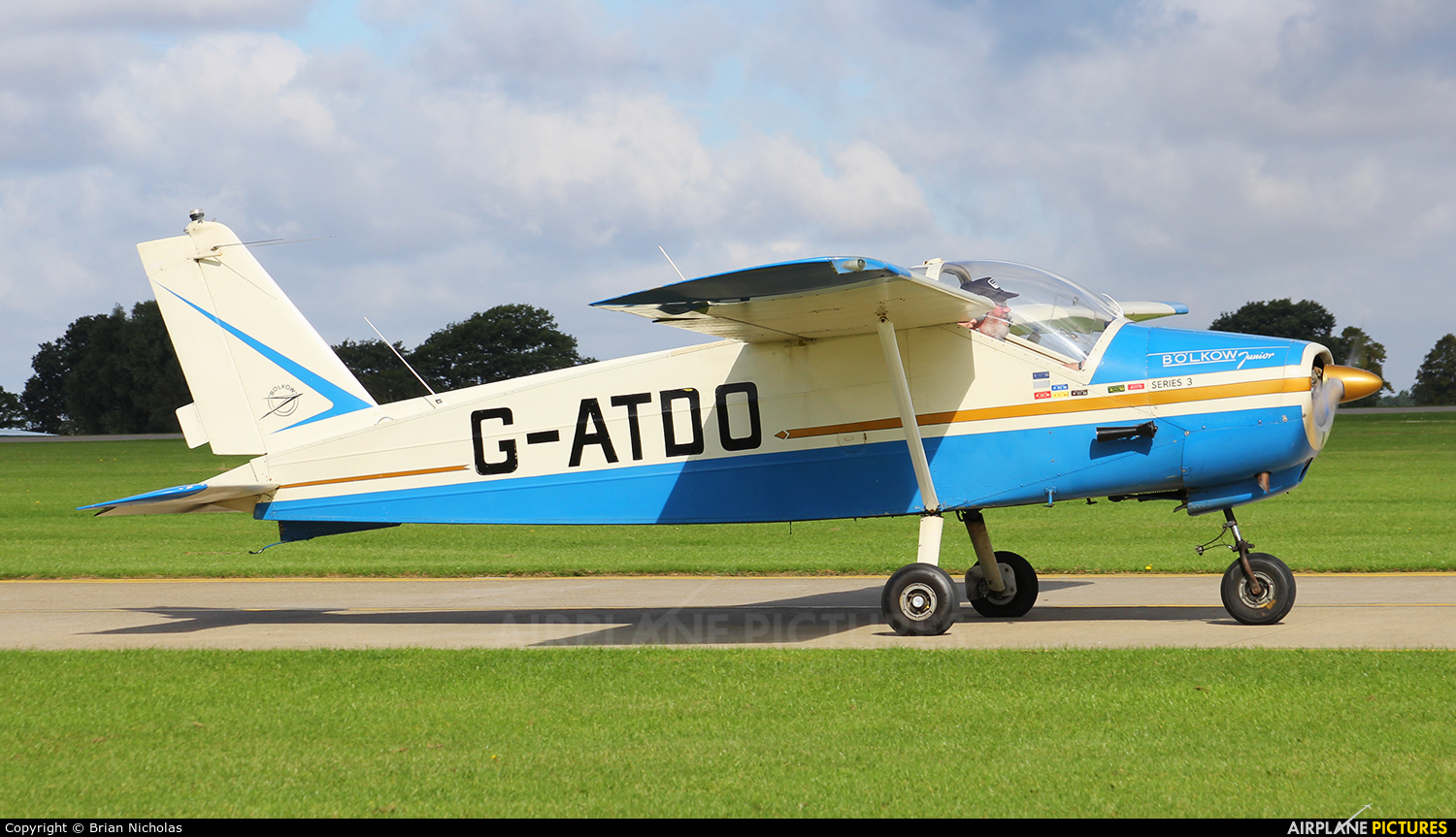 Private G-ATDO aircraft at Northampton / Sywell