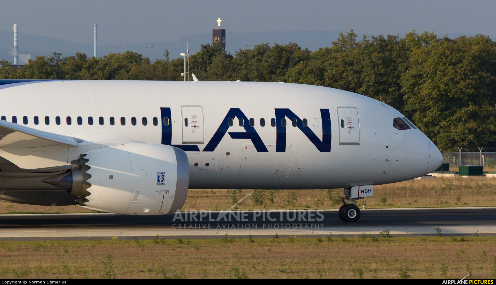 LAN Airlines CC-BBH aircraft at Frankfurt
