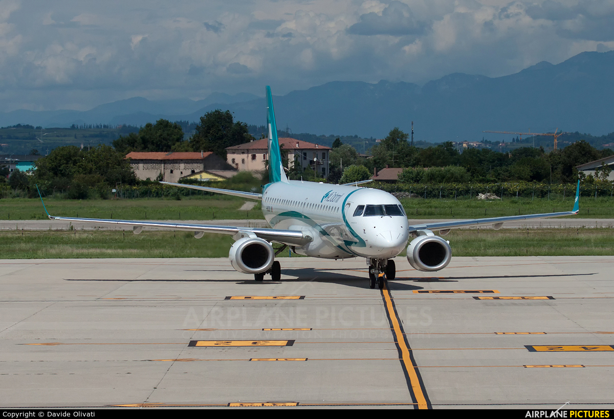 Air Dolomiti I-ADJS aircraft at Verona - Villafranca