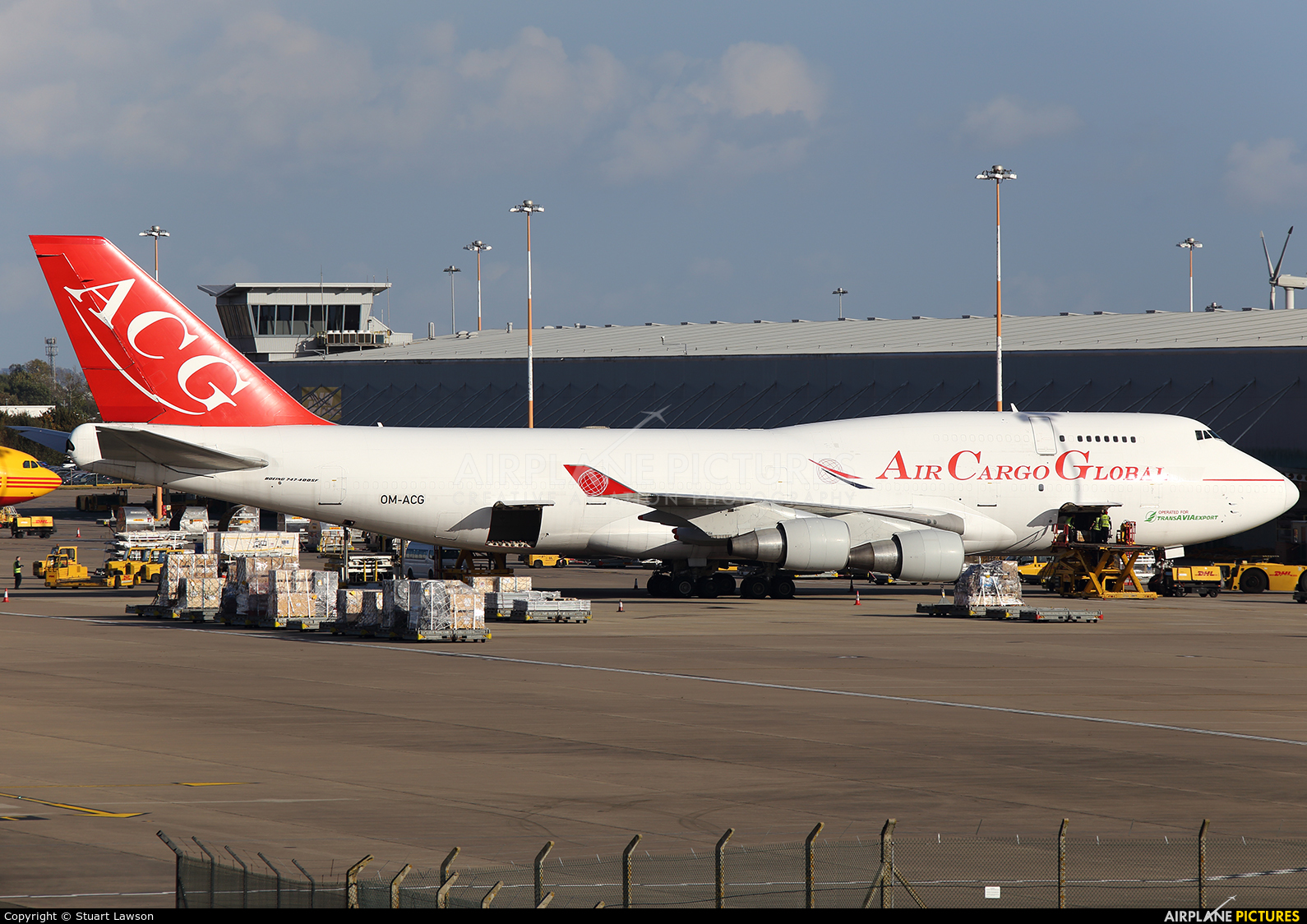 Air Cargo Global OM-ACG aircraft at East Midlands