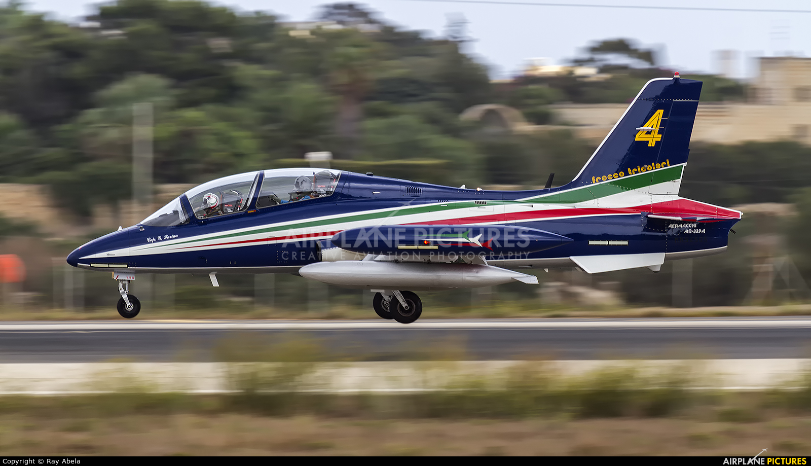 Italy - Air Force "Frecce Tricolori" MM54534 aircraft at Malta Intl