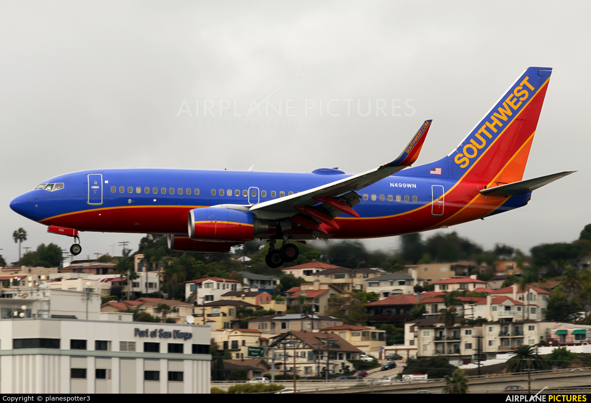 Southwest Airlines N499WN aircraft at San Diego - Lindbergh Field