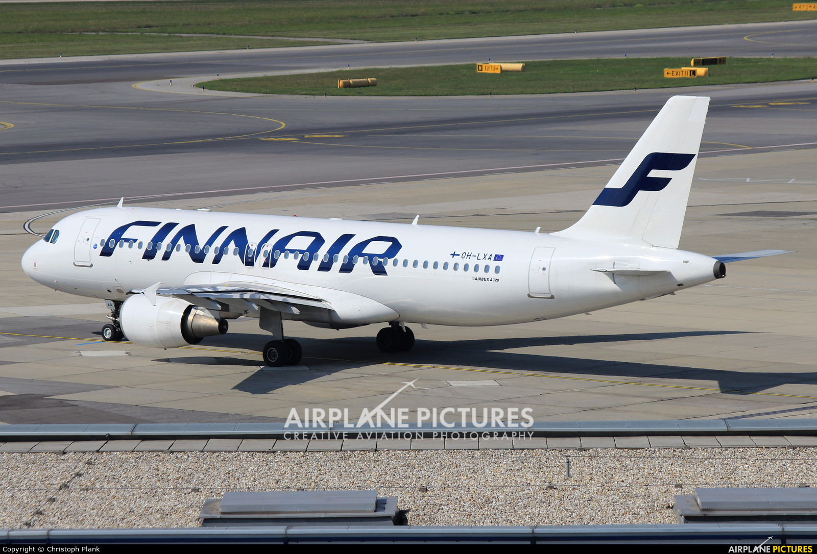 Finnair OH-LXA aircraft at Vienna - Schwechat