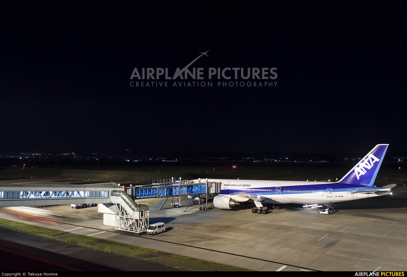 ANA - All Nippon Airways JA705A aircraft at Toyama