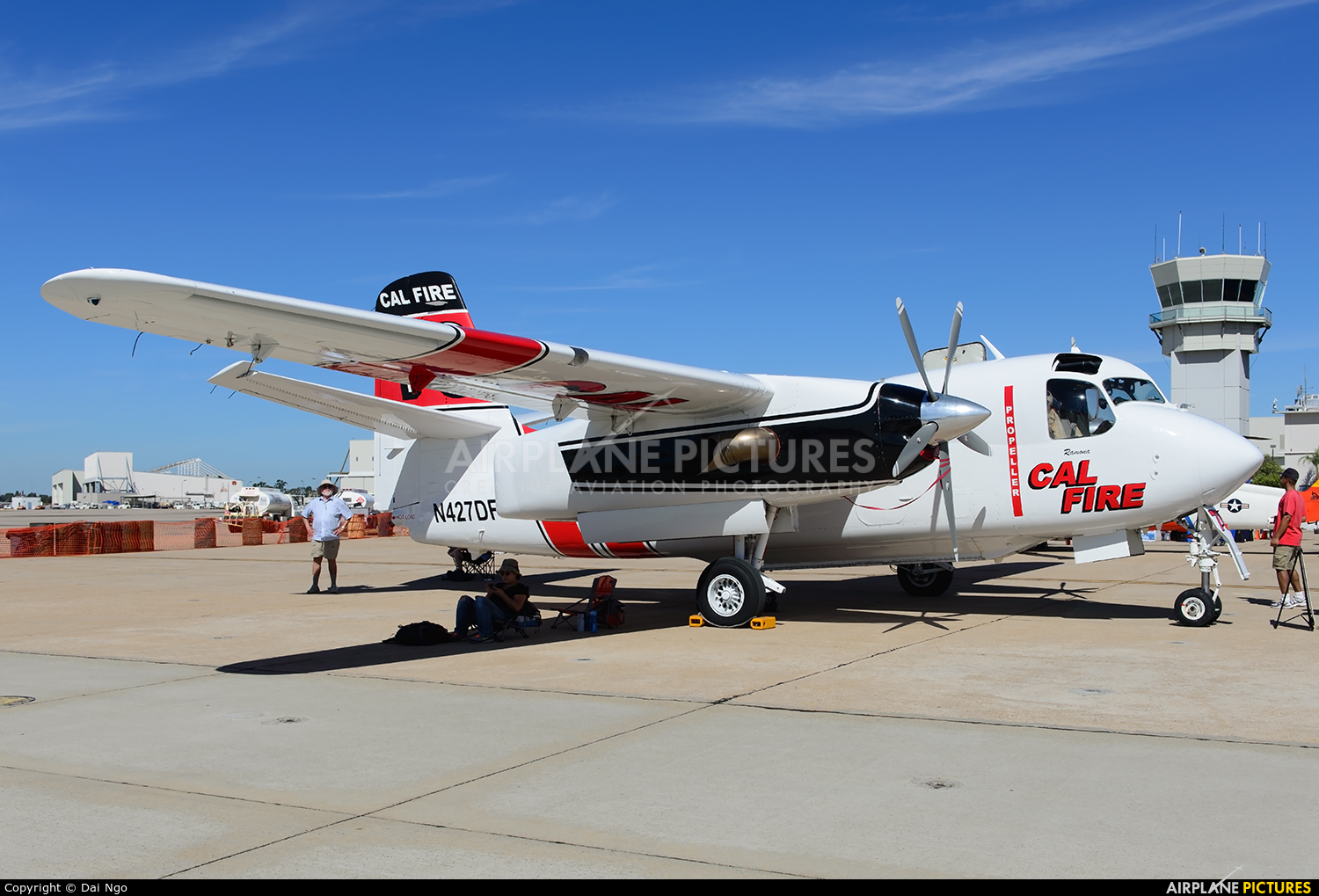 California - Dept. of Forestry & Fire Protection N427DF aircraft at Miramar MCAS / Mitscher Field