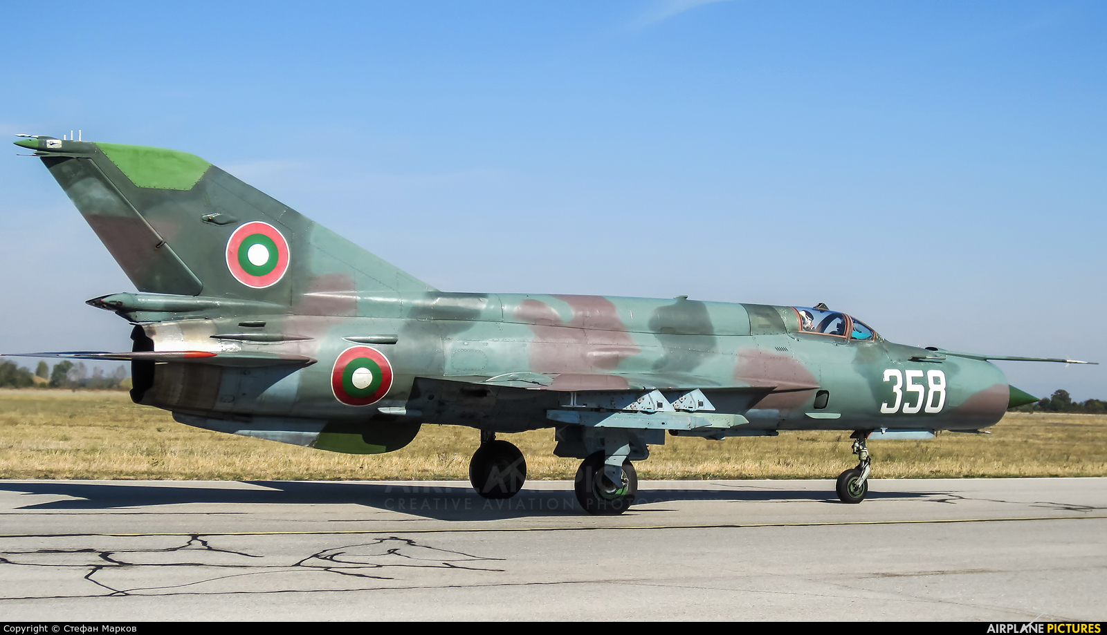 Bulgaria - Air Force 358 aircraft at Graf Ignatievo