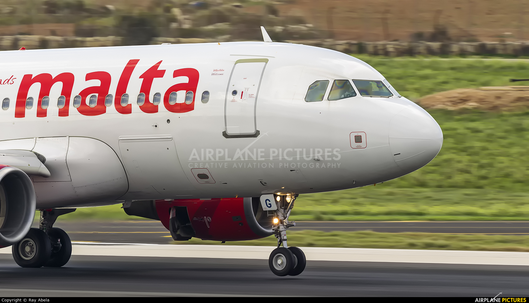 Air Malta 9H-AEG aircraft at Malta Intl