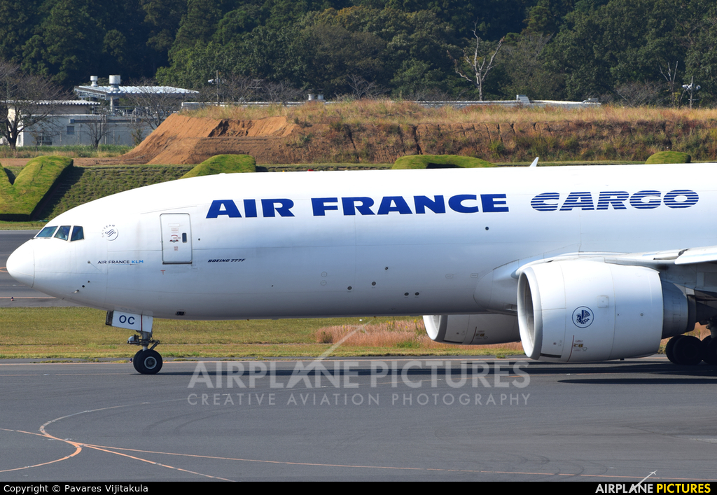 Air France Cargo F-GUOC aircraft at Tokyo - Narita Intl