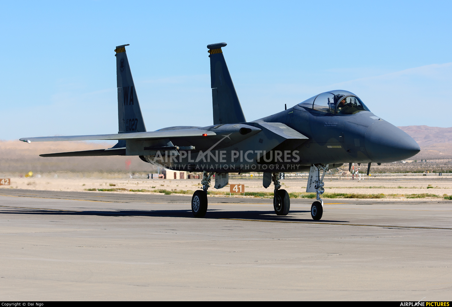 USA - Air Force 83-0027 aircraft at Nellis AFB