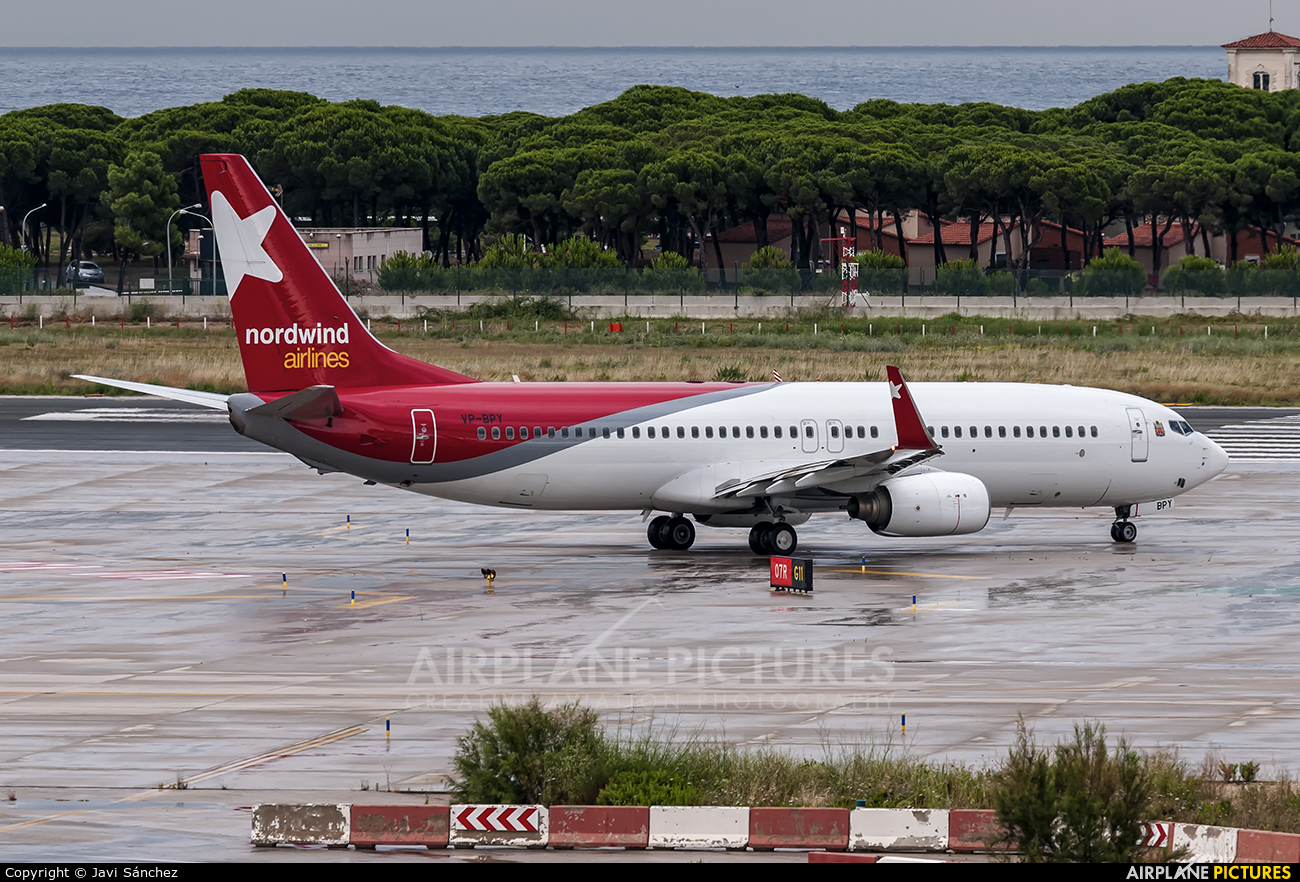 Nordwind Airlines VP-BPY aircraft at Barcelona - El Prat