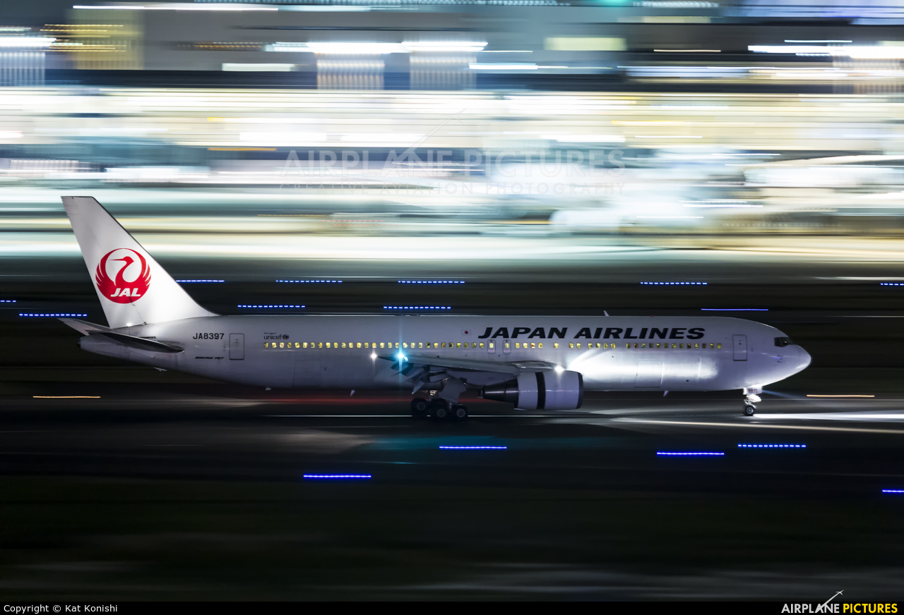 JAL - Japan Airlines JA8397 aircraft at Tokyo - Haneda Intl