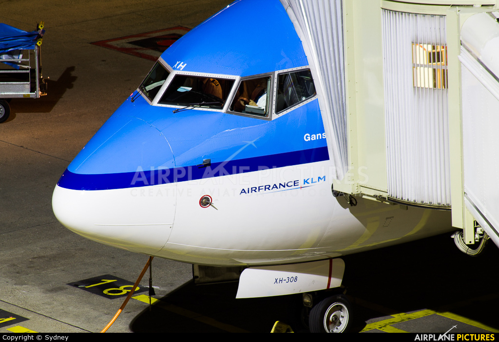 KLM PH-BXH aircraft at Amsterdam - Schiphol