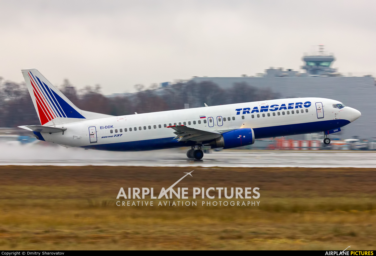 Transaero Airlines EI-DDK aircraft at Moscow - Domodedovo