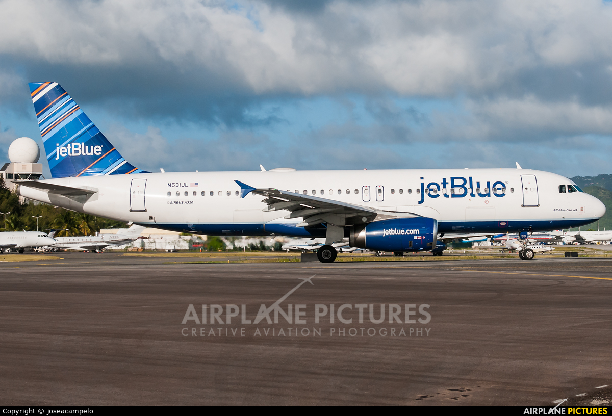 JetBlue Airways N531JL aircraft at Sint Maarten - Princess Juliana Intl
