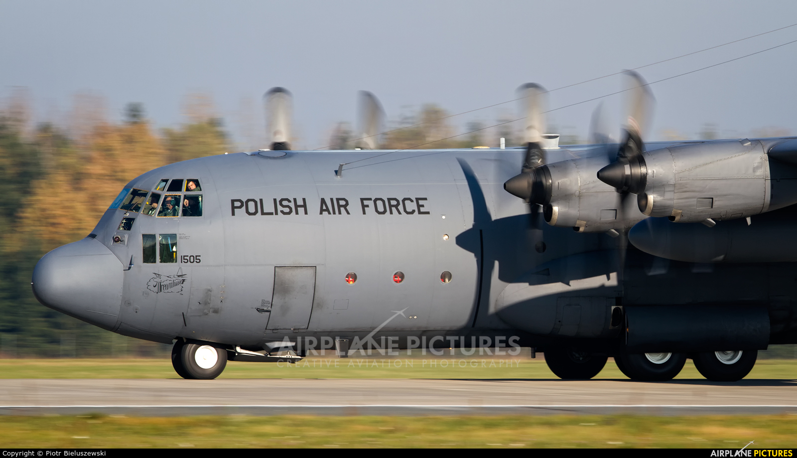 Poland - Air Force 1505 aircraft at Poznań - Krzesiny