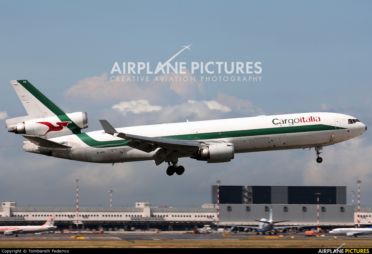Cargo Italia EI-UPE aircraft at Milan - Malpensa