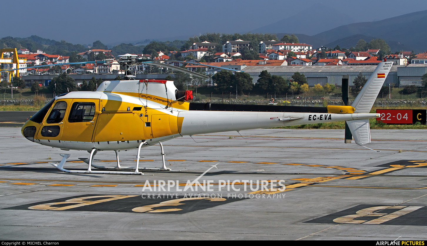 Private EC-EVA aircraft at San Sebastian