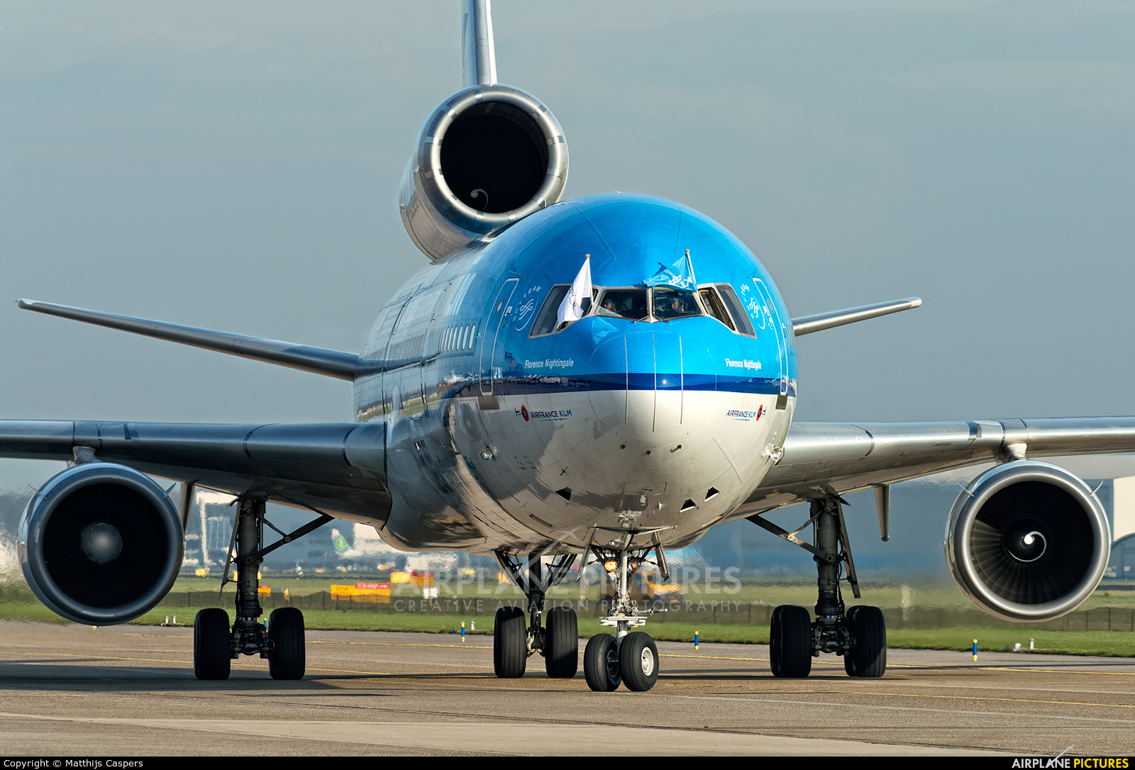 KLM PH-KCD aircraft at Amsterdam - Schiphol