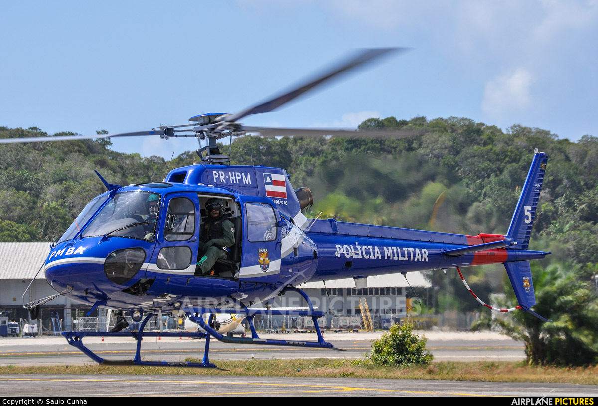 Brazil - Military Police PR-HPM aircraft at Salvador - Deputado Luis Eduardo Magalhaes
