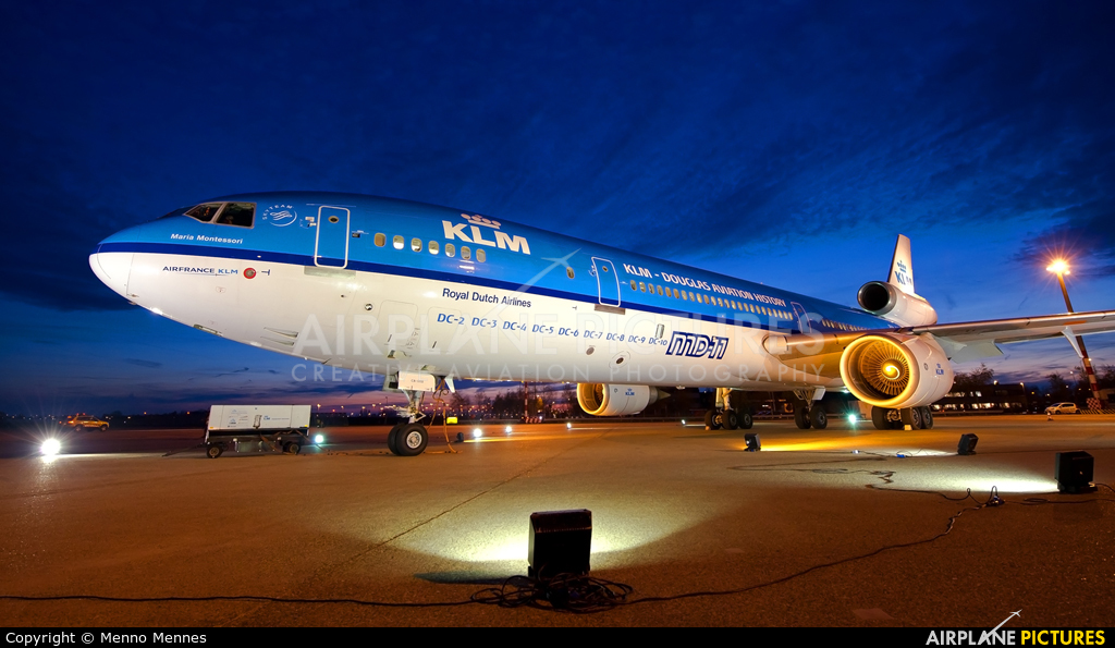 KLM PH-KCB aircraft at Amsterdam - Schiphol