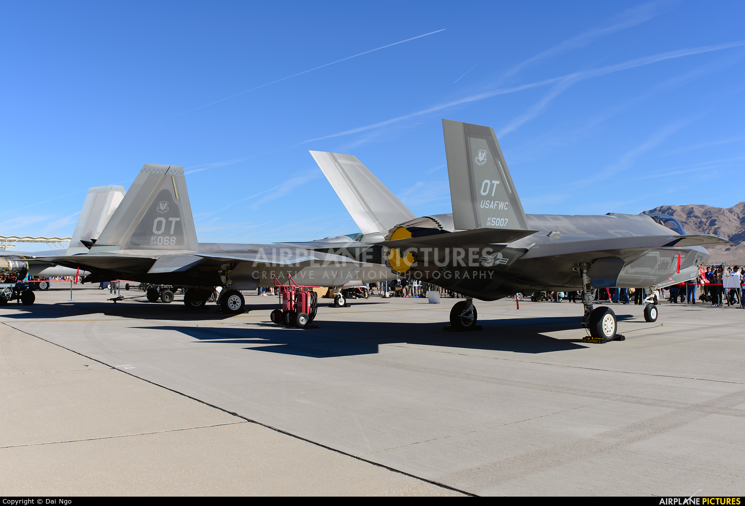 USA - Air Force 09-5007 aircraft at Nellis AFB