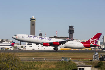 G-VSUN - Virgin Atlantic Airbus A340-300