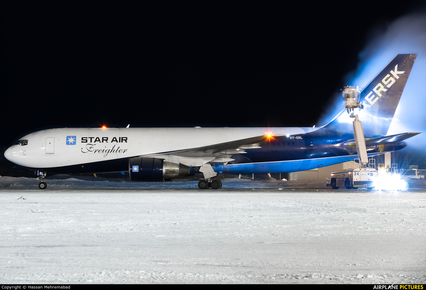 Star Air Freight OY-SRL aircraft at Helsinki - Vantaa
