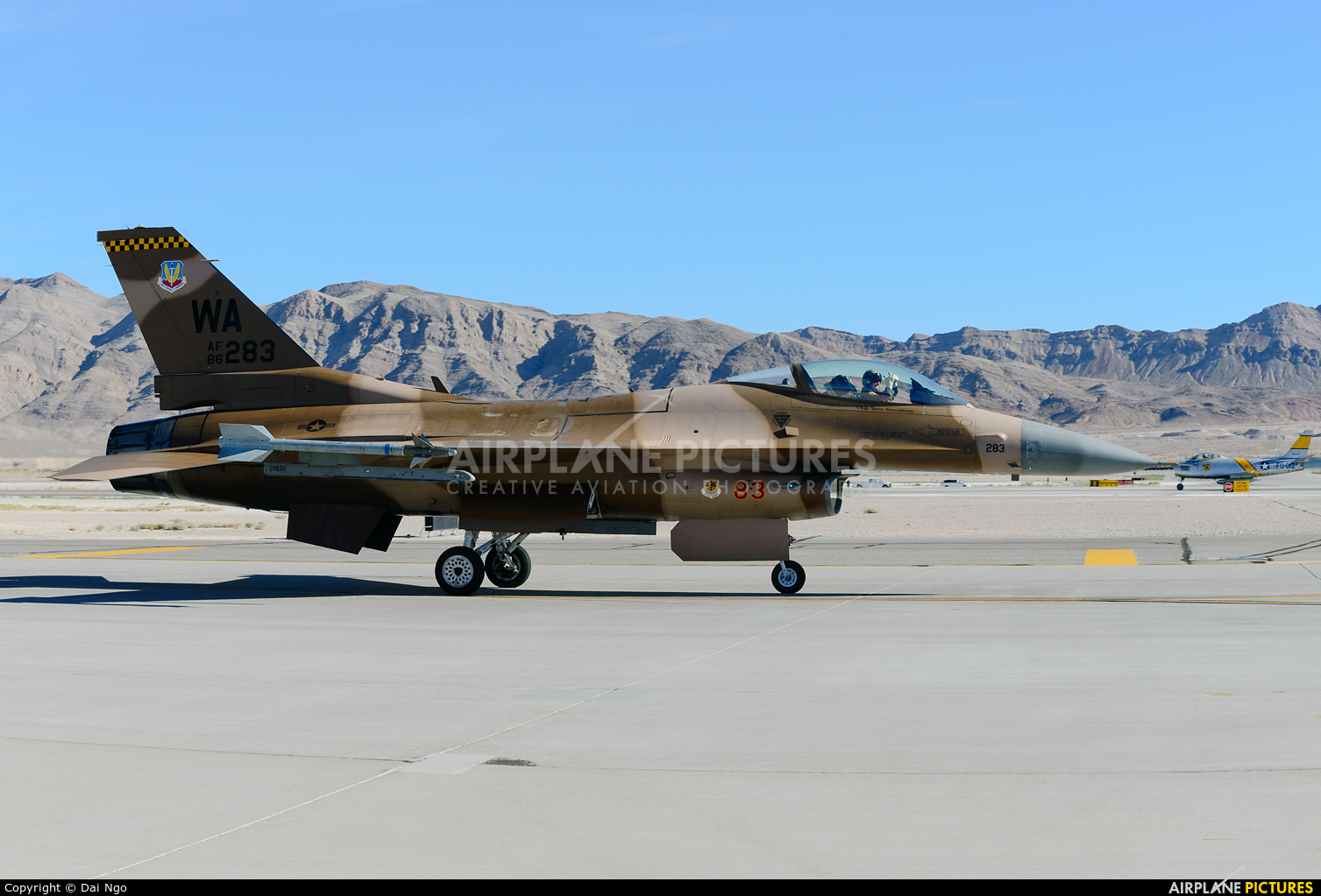 USA - Air Force 86-0283 aircraft at Nellis AFB