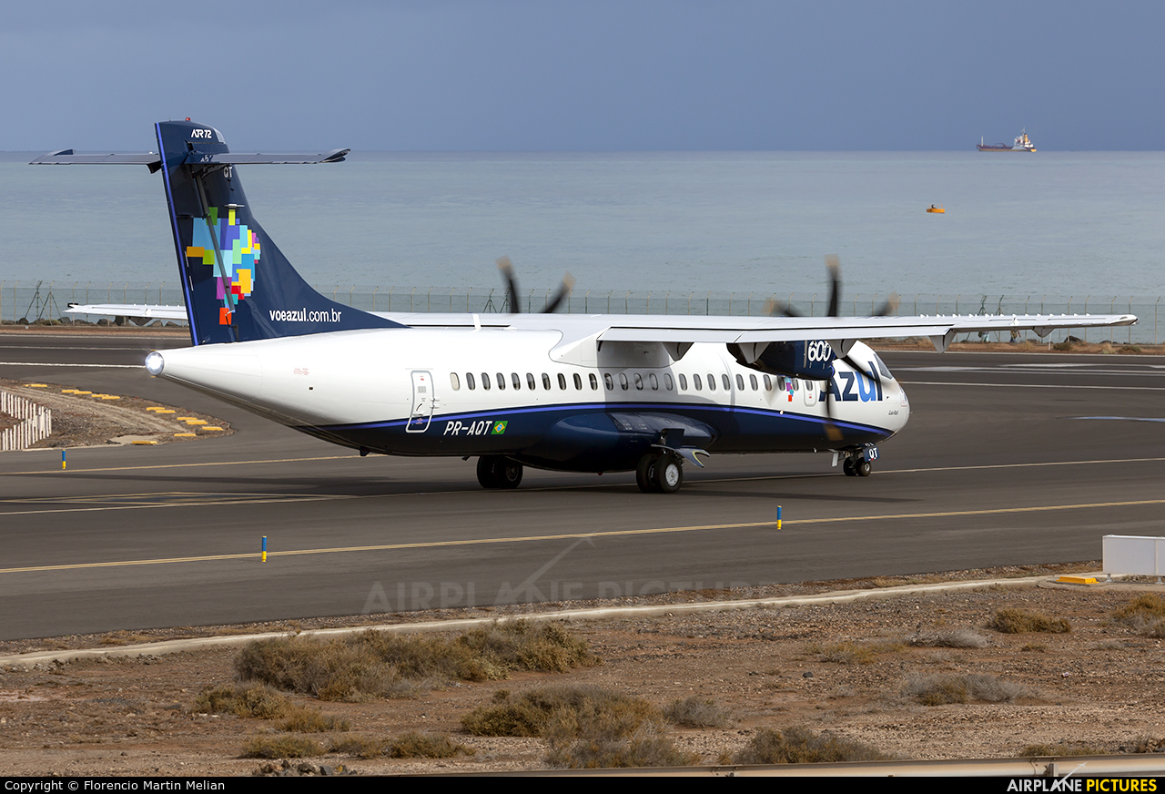 Azul Linhas Aéreas PR-AQT aircraft at Lanzarote - Arrecife