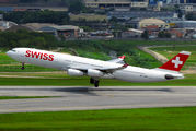 HB-JMM - Swiss Airbus A340-300 aircraft